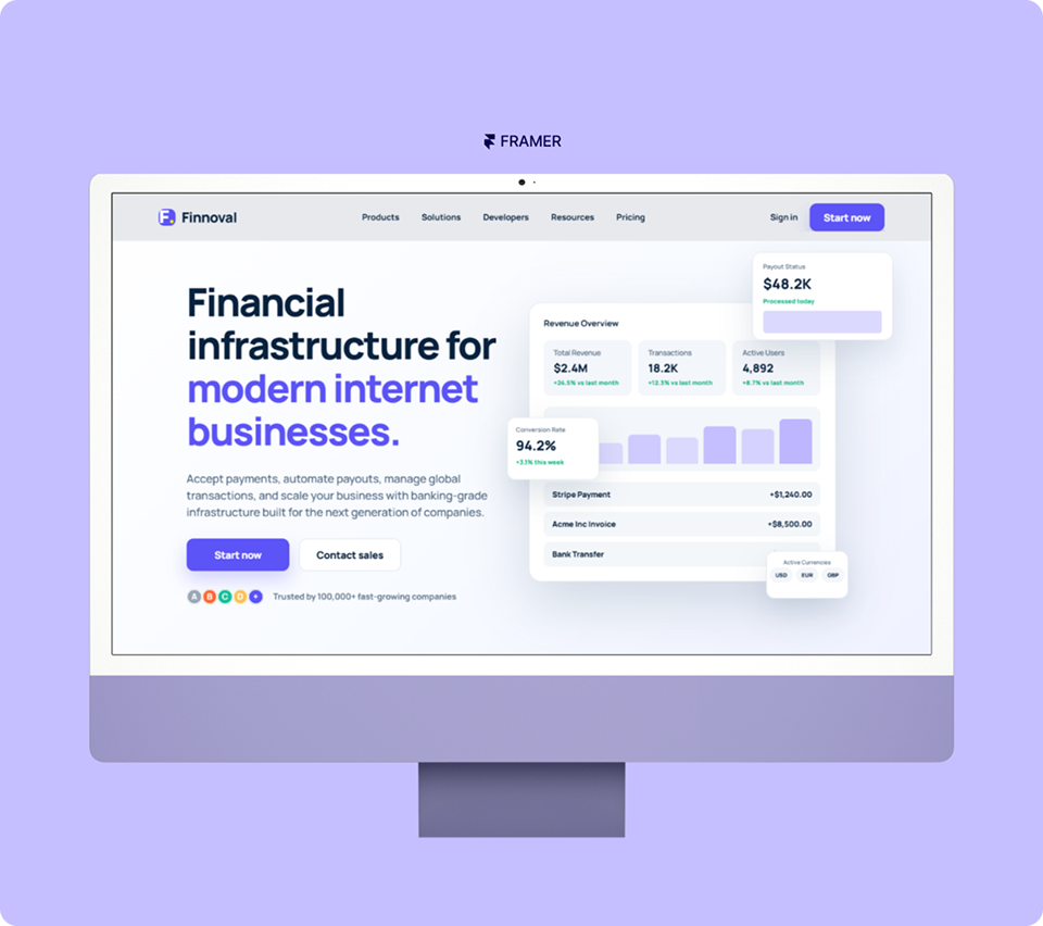 Finnoval - Payment Infrastructure