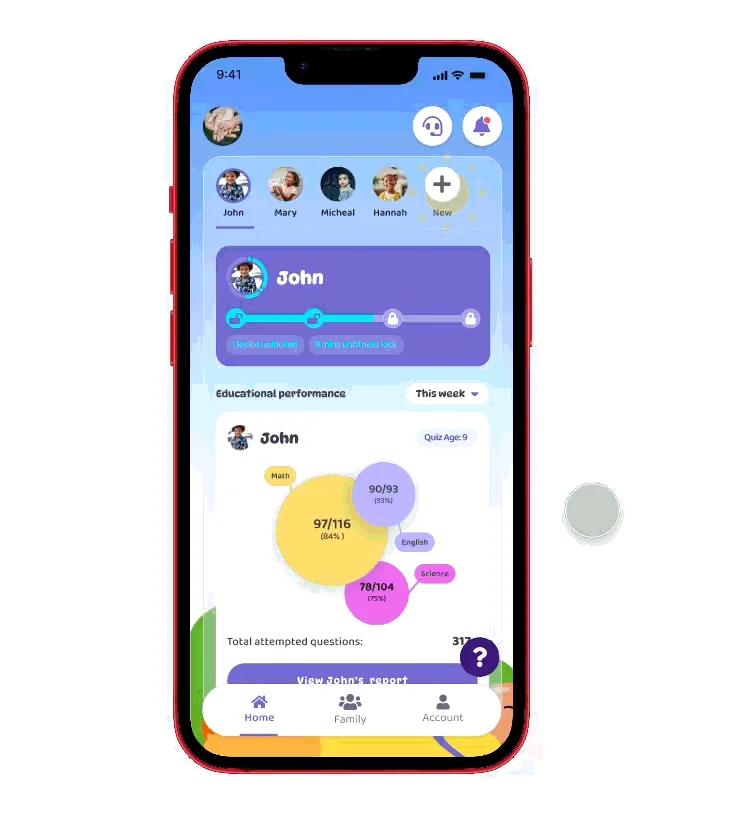 Flexible screen-time controls interface