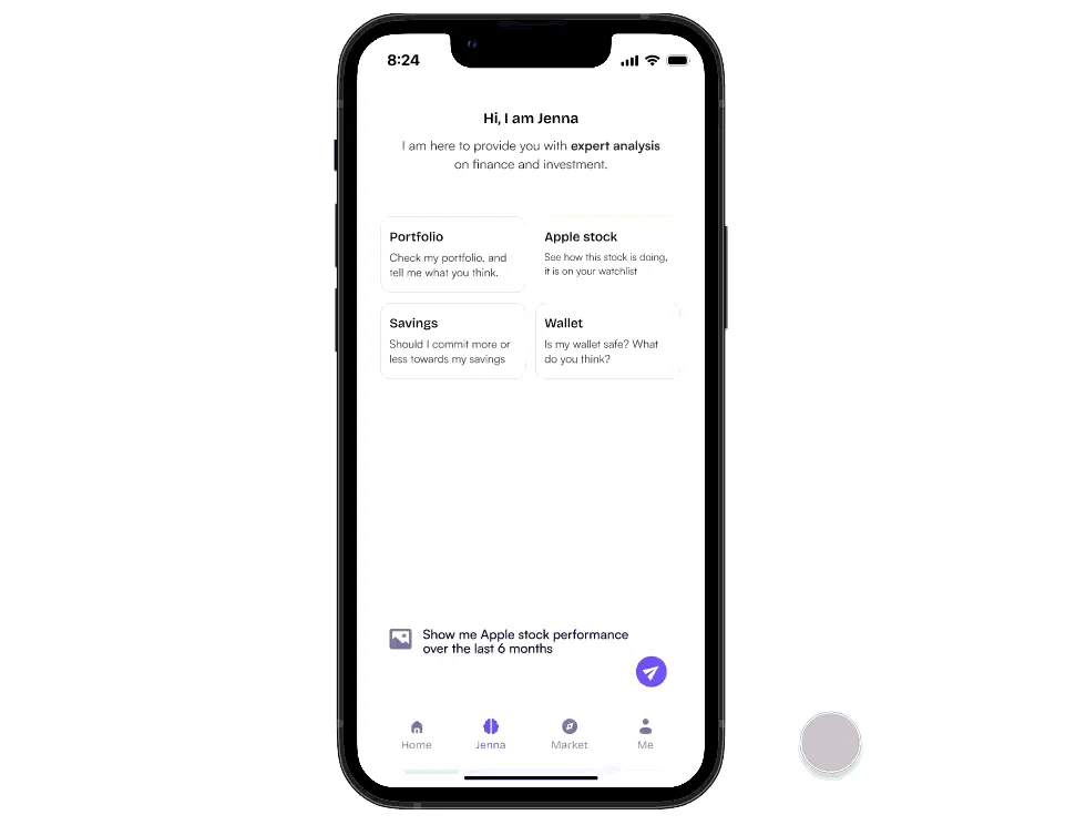 Jenna AI trading assistant and market advisor