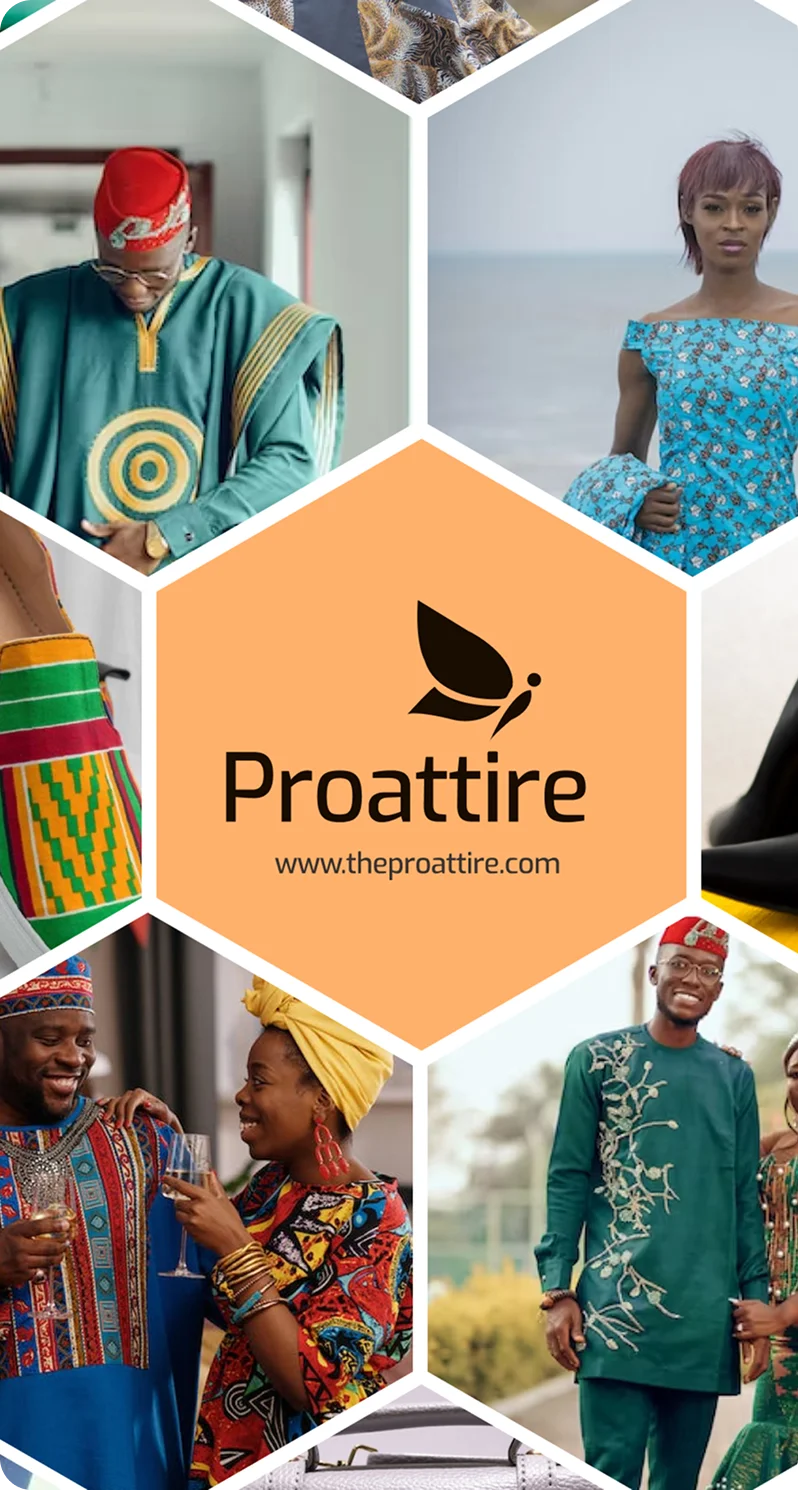 Proattire hexagon photo mosaic